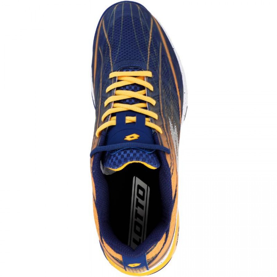 Shoes Lotto Mirage 300 Blue White Saffron