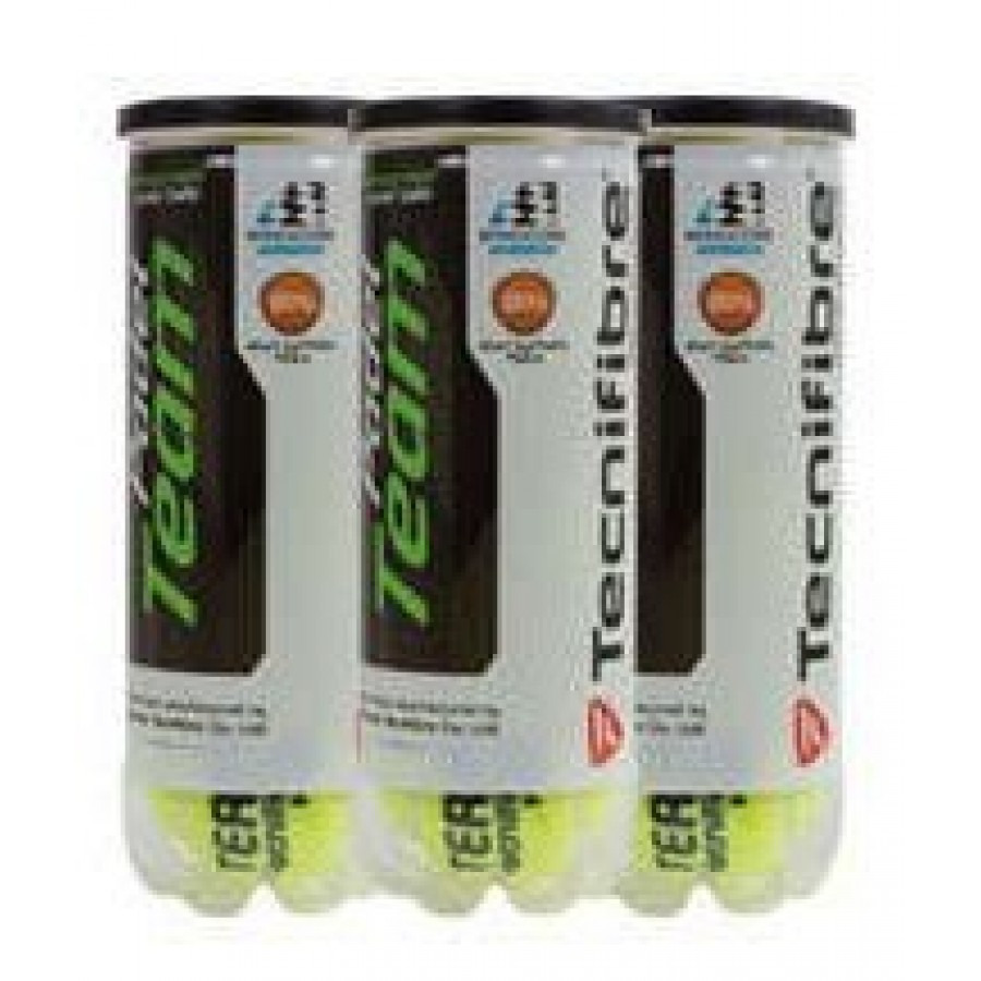 Pack de 3 Botes de Pelotas Tecnifibre Padel Team