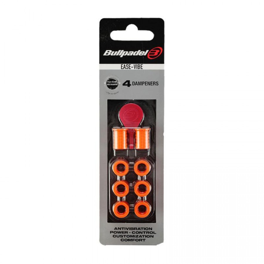 Bullpadel Ease Vibe Arancione Antivibratore