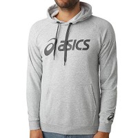 Asics Performance Logo Big Grey Sweatshirt - Barata Oferta Outlet