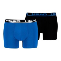 Head Basic Blu Indaco Nero Boxer 2 Unita