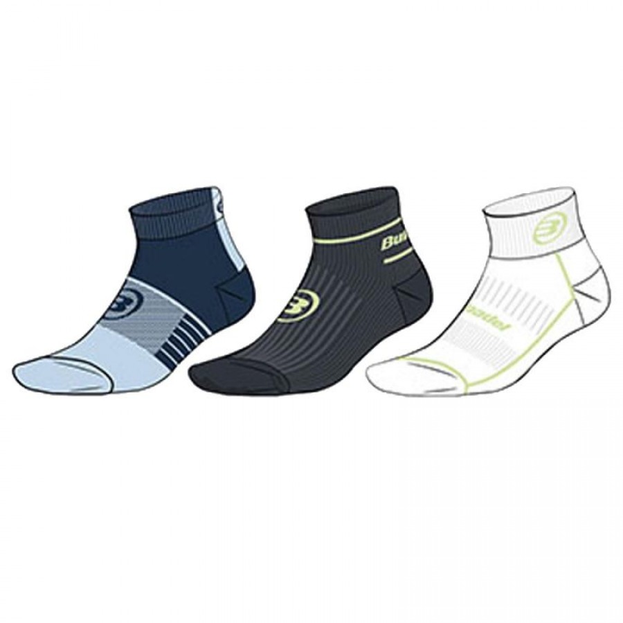 Bullpadel BP2410 Chaussettes 3 Paires