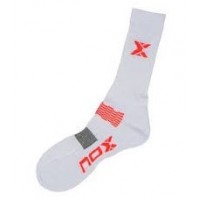 Nox Pro Red White Socks 1 Pair - Barata Oferta Outlet