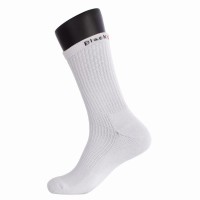 Chaussettes hautes couronnes noires blanches 3 paires