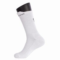 Black Crown Premium High White Socks 1 Pair