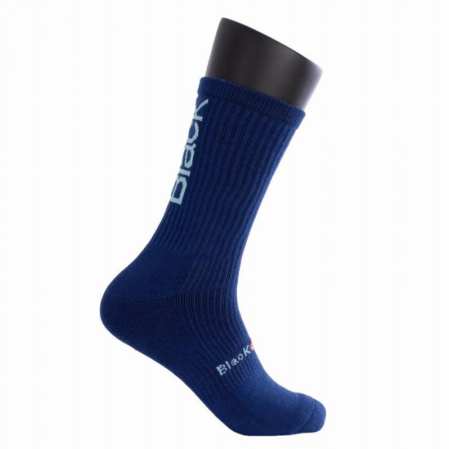 Chaussettes noires Crown Pro High bleu marine 1 paire