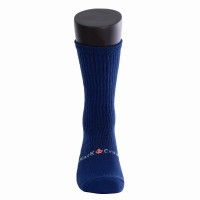 Chaussettes noires Crown Pro High bleu marine 1 paire