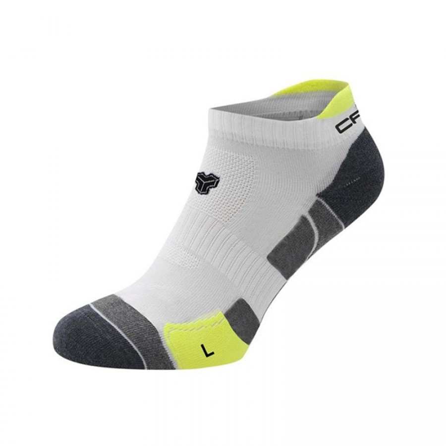 Cartri Axel Crew Green White Socks 1 Pair