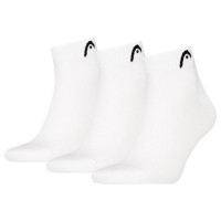 Calcetines Head All Sports Quarter Blanco 3 Pares