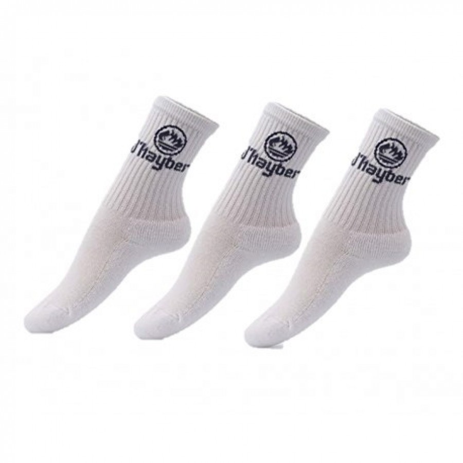 JHayber Crew White Socks 3 Pair