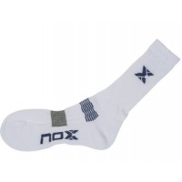 Nox White Blue Socks 1 Pair - Barata Oferta Outlet