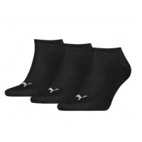 Meias de tenis Puma Preto 3 Pares