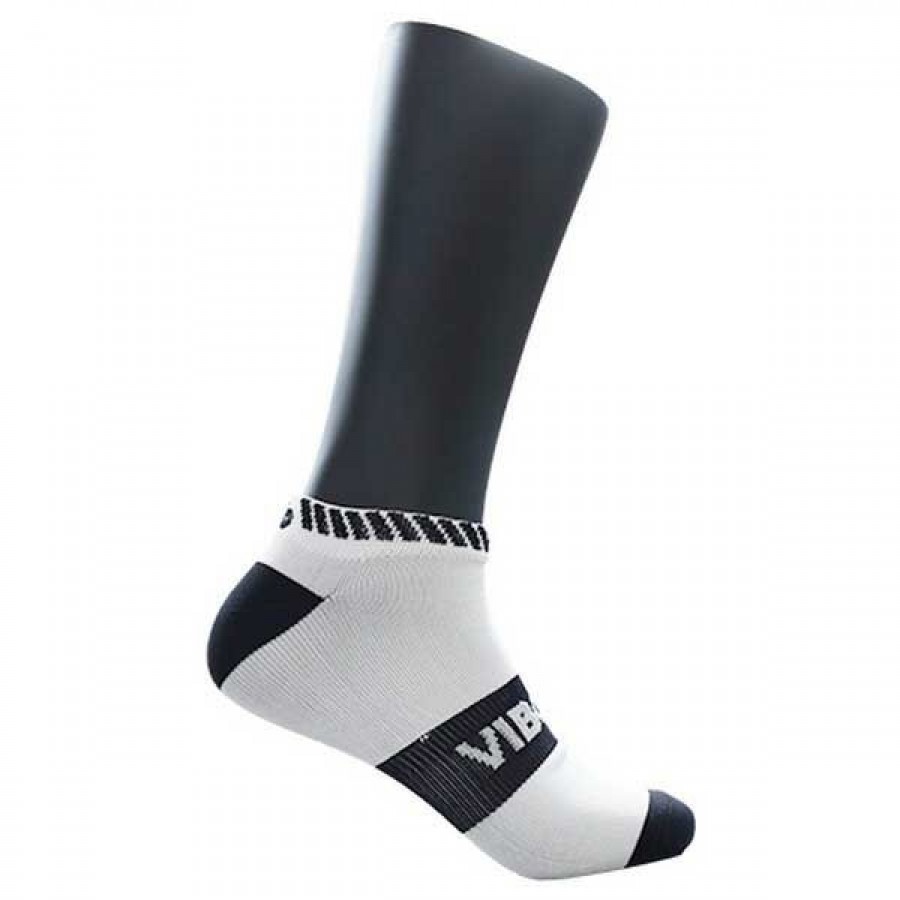 Invisible Viper Chaussettes Noir Blanc 1 Paire