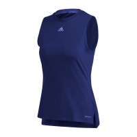 Camisa azul escuro adidas match tank