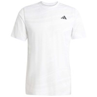 Camiseta Adidas Club Graphic Blanco Gris