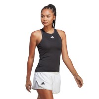 Camiseta Adidas Club Preta Cinza Feminina