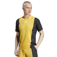 T-Shirt Adidas Freelift Pro Jaune Noir