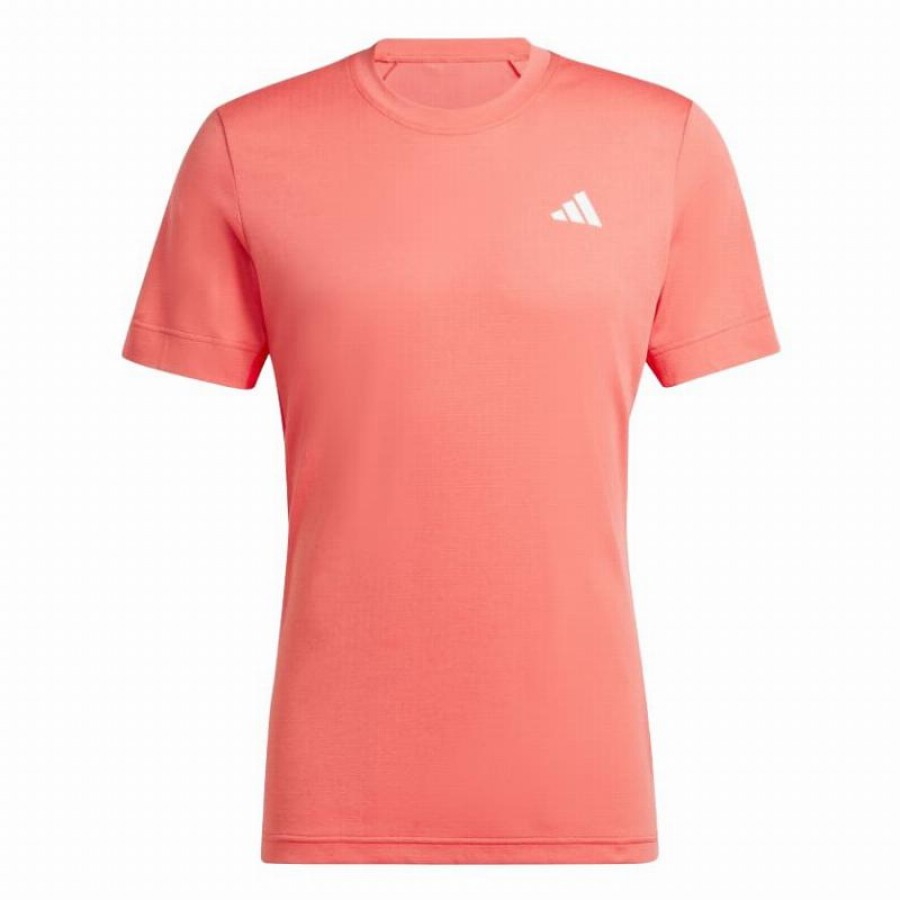 T-shirt Adidas Freelift Scarlet Rouge