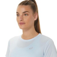 Camiseta Asics Core Azul Cielo Mujer