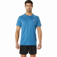 Asics Core SS Top Blue Gray T-Shirt