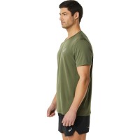 Asics Core SS Top T-Shirt Vert Fonce