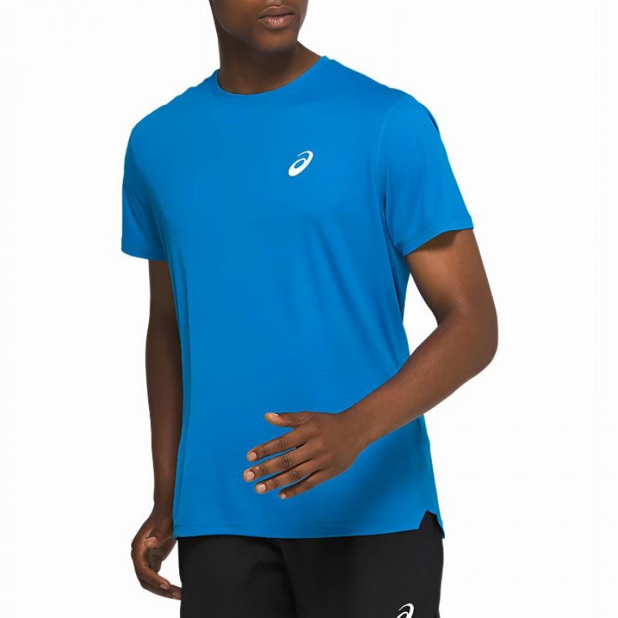 Asics Silver SS Top T-Shirt Bleu