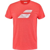 Babolat Exercise Big Flag Red Marbled T-Shirt