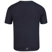 T-Shirt de Exercicio Babolat Preto Marmorizado