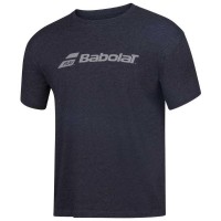 T-Shirt de Exercicio Babolat Preto Marmorizado