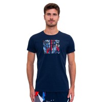 Camiseta Bidi Badu New York Chill Azul Escuro Vermelho