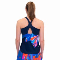 T-shirt Azul Escuro Bidi Badu Spike para Mulher