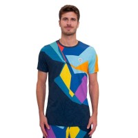 Bidi Badu Twiggy Camiseta Mix Azul Escuro