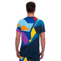 Bidi Badu Twiggy Camiseta Mix Azul Escuro