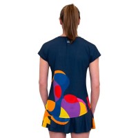 Bidi Badu Twiggy Capsleeve Dark Blue Mix T-Shirt Femme