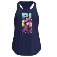 Bidi Badu Twiggy Chill Dark Blue Mix Women''s T-Shirt