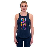 Camiseta Feminina Bidi Badu Twiggy Chill Dark Blue Mix