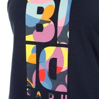 Camiseta Feminina Bidi Badu Twiggy Chill Dark Blue Mix