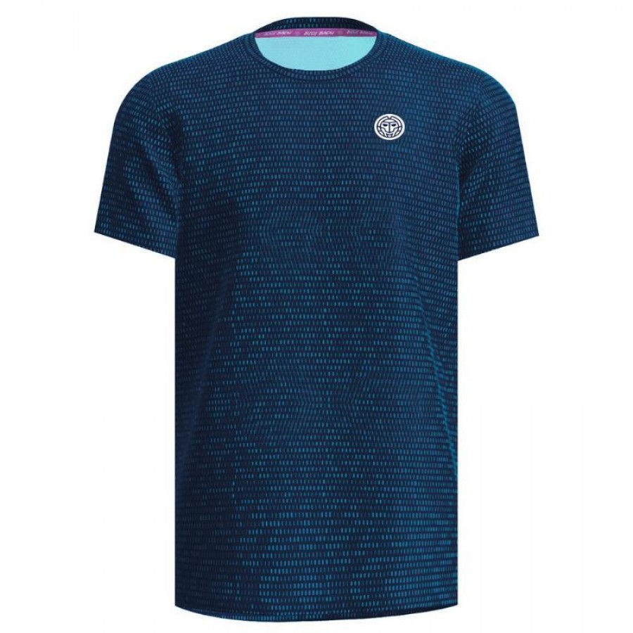 Camiseta Bidi Badu Twiggy Crew Two Colored Dark Blue Mix