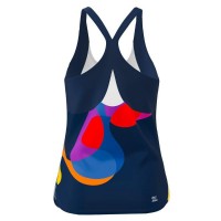 Camiseta Bidi Badu Twiggy Tank Azul Oscuro Mix Junior