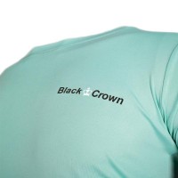 T-shirt noir Crown Inca vert Aqua