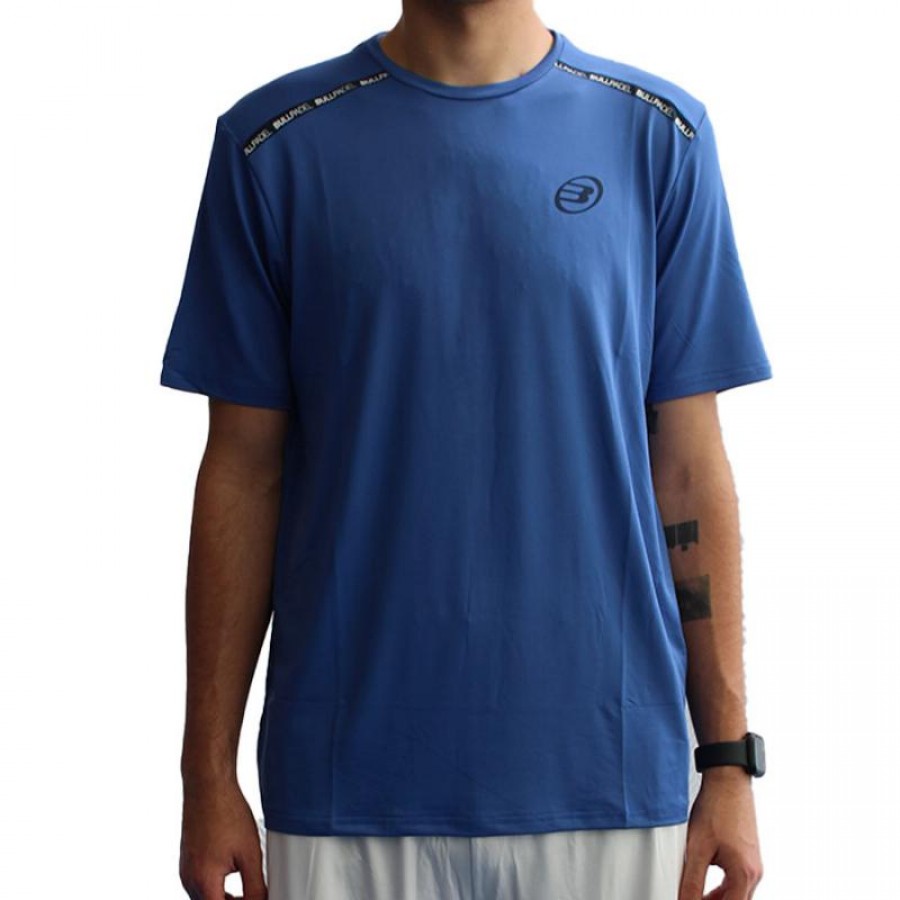 Camiseta Bullpadel Adventure Azul Intenso