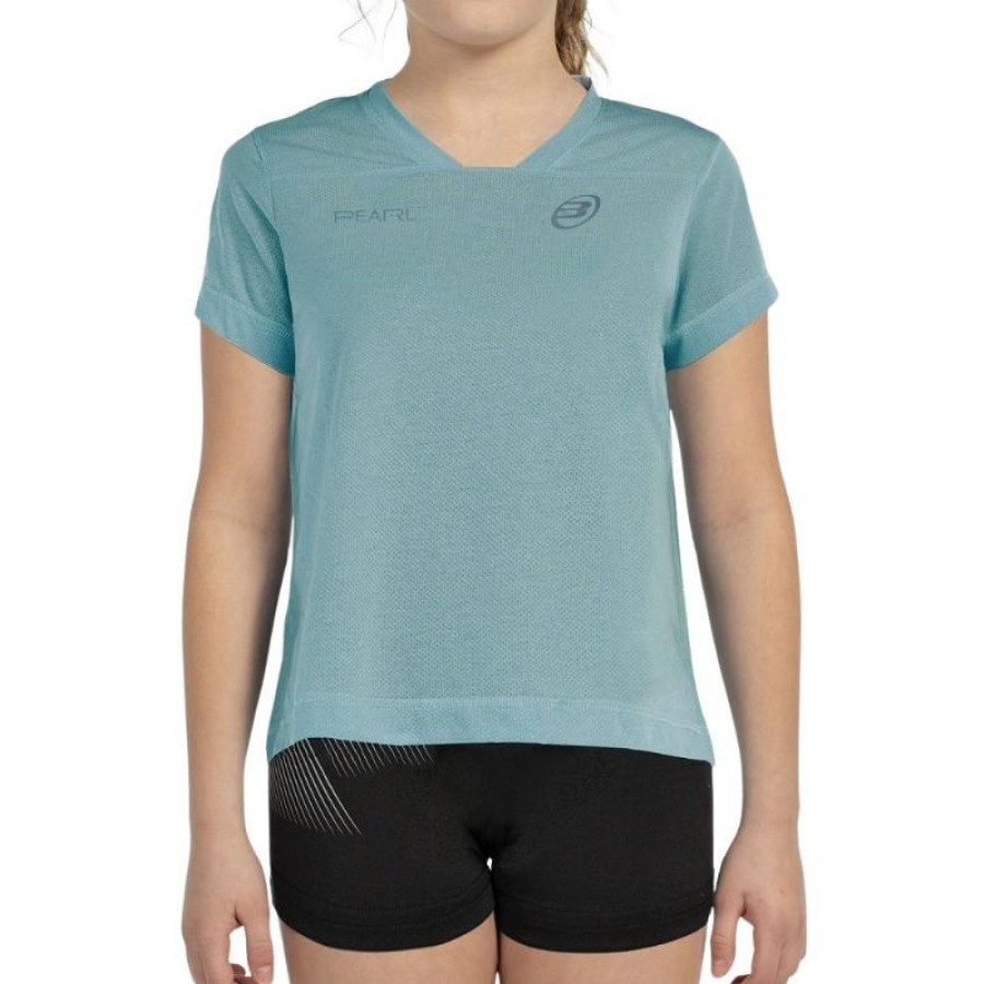 Camiseta Bullpadel Bea Gonzalez 25V Aquamarine Junior