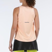 Camiseta de fluor de salmão bullpadel Eulari