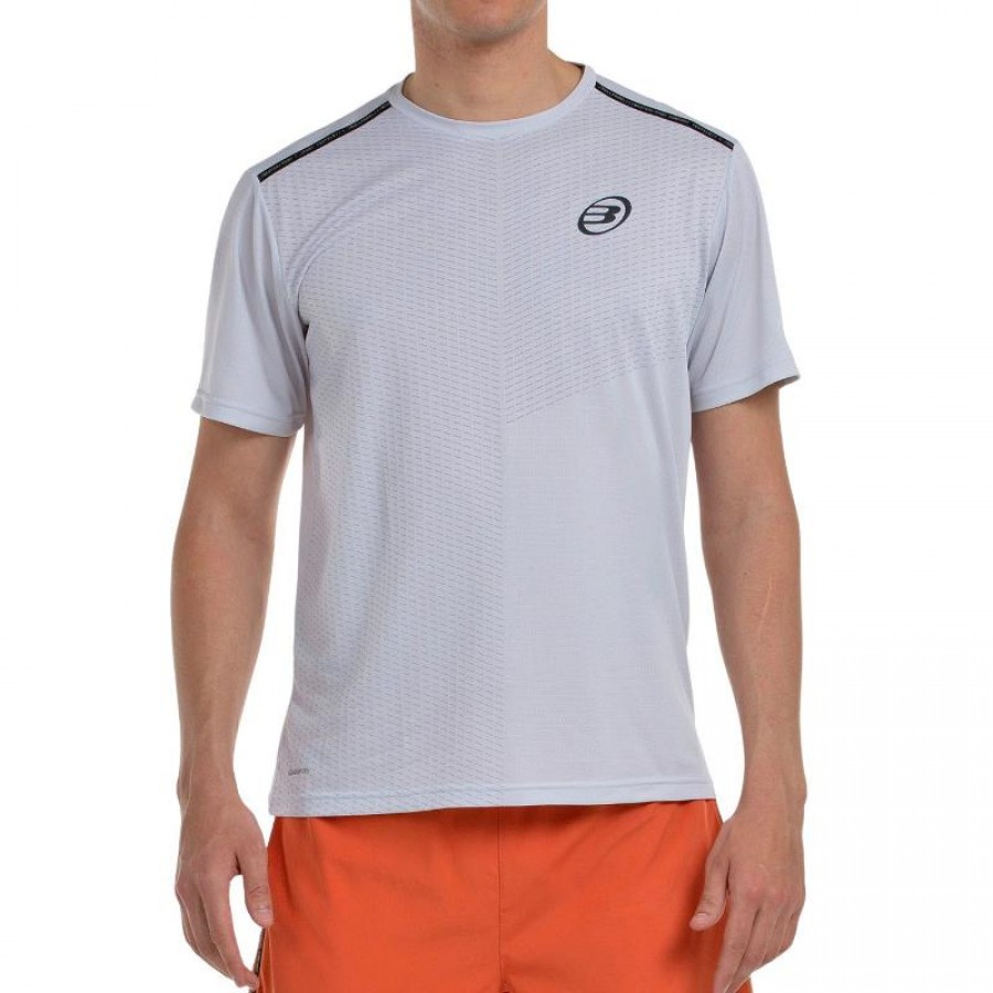 Camiseta Bullpadel Mesia Pearl Grey