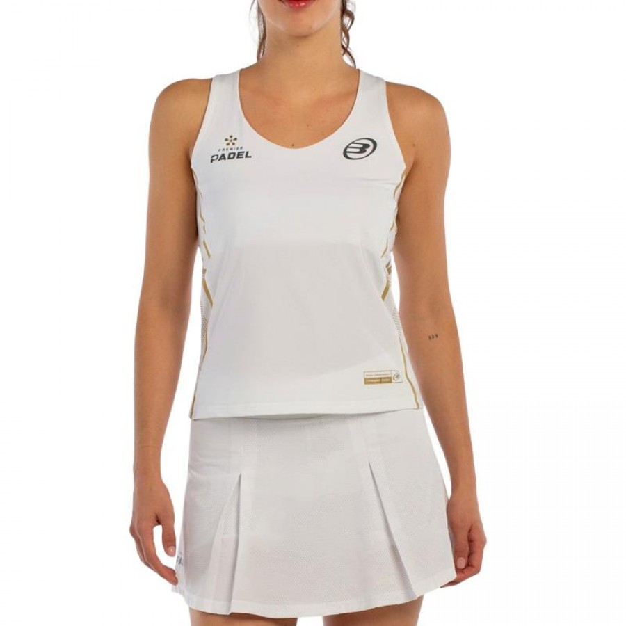 Camiseta Bullpadel Premier Padel Acora Branca