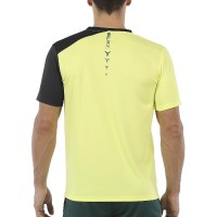 T-shirt per il fluor di zolfo giallo Bullpadel Urkita