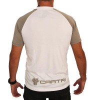 T-shirt Cartri Match Blanc Gris