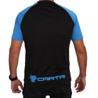 T-shirt Cartri Match Noir Bleu