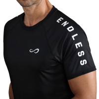 Camiseta preta iconica Endless Feisty