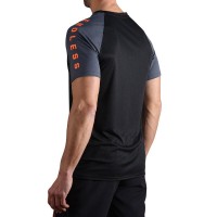 Camiseta Endless Feisty Iconic Negro Naranja